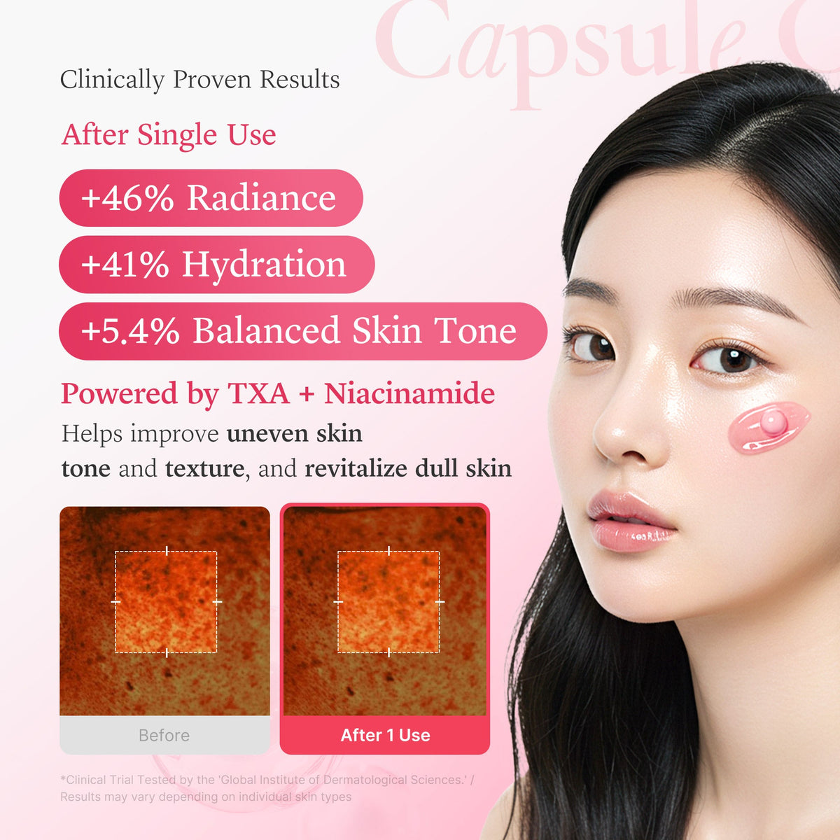 Medicube TXA Niacinamide Capsule Cream, 55g – papildomas gamintojo vaizdas