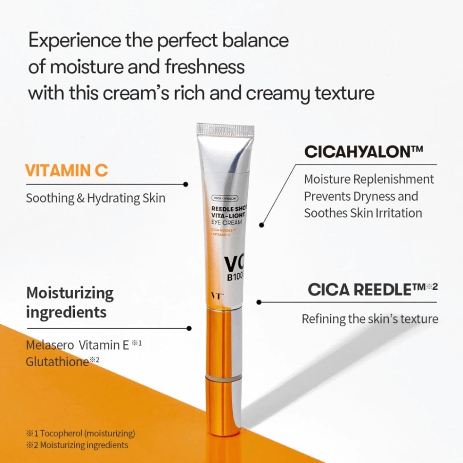 VT Cosmeticss – Reedle Shot Vita Light Eyecream - 15ml