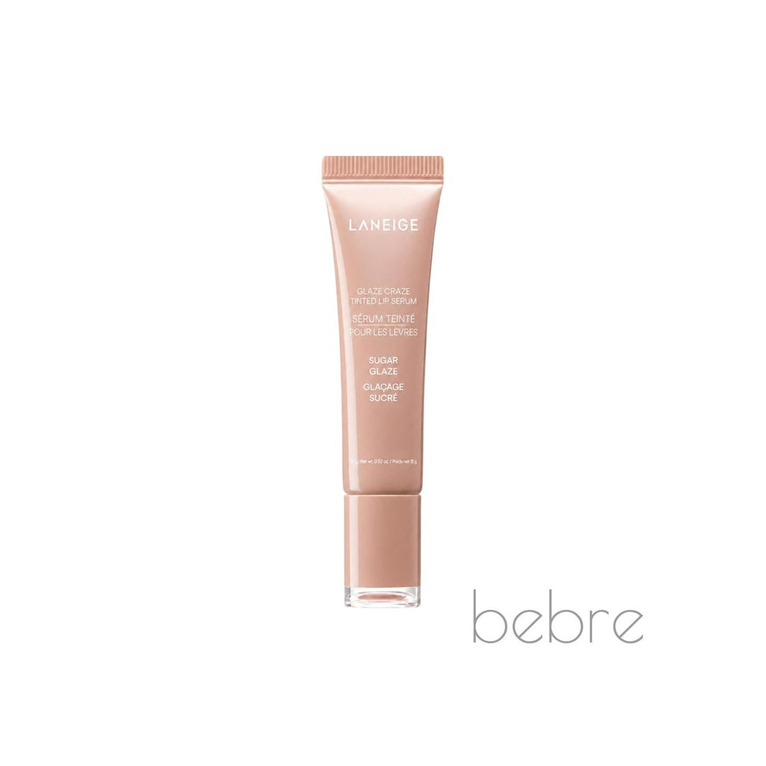 LANEIGE Glaze Craze Tinted Lip Serum Sugar Glaze, 12g