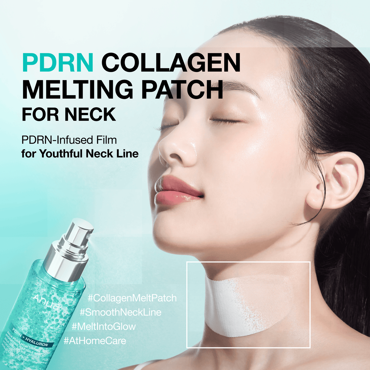 ANUA – PDRN Collagen Melting Neck Patch (4ea) – papildomas gamintojo vaizdas