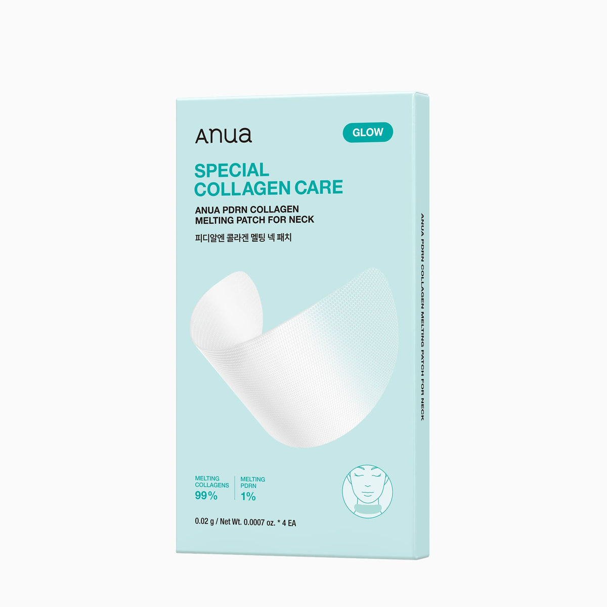 ANUA – PDRN Collagen Melting Neck Patch (4ea) – papildomas gamintojo vaizdas