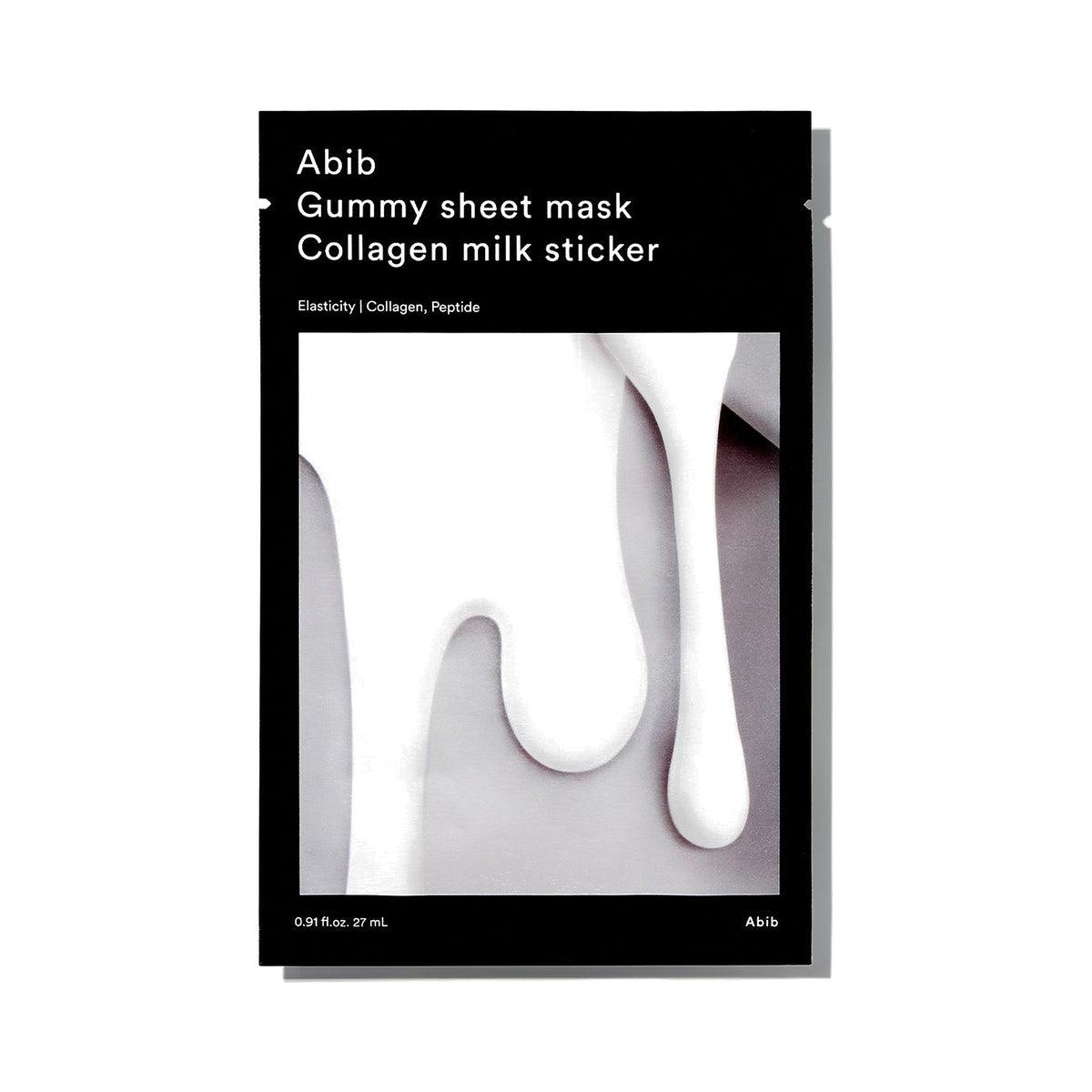 ABIB Gummy Sheet Mask Collagen Milk Sticker, 27ml