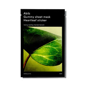 ABIB Gummy Sheet Mask Heartleaf Sticker, 27ml
