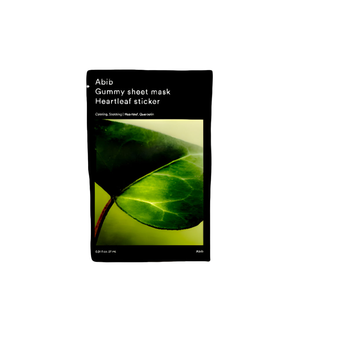 ABIB Gummy Sheet Mask Heartleaf Sticker, 27ml