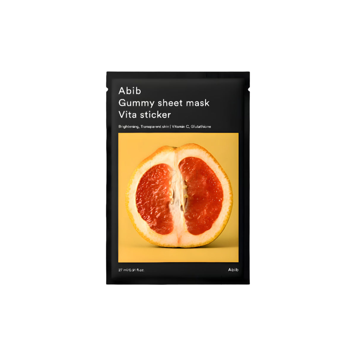 ABIB Gummy Sheet Mask Vita Sticker, 27ml