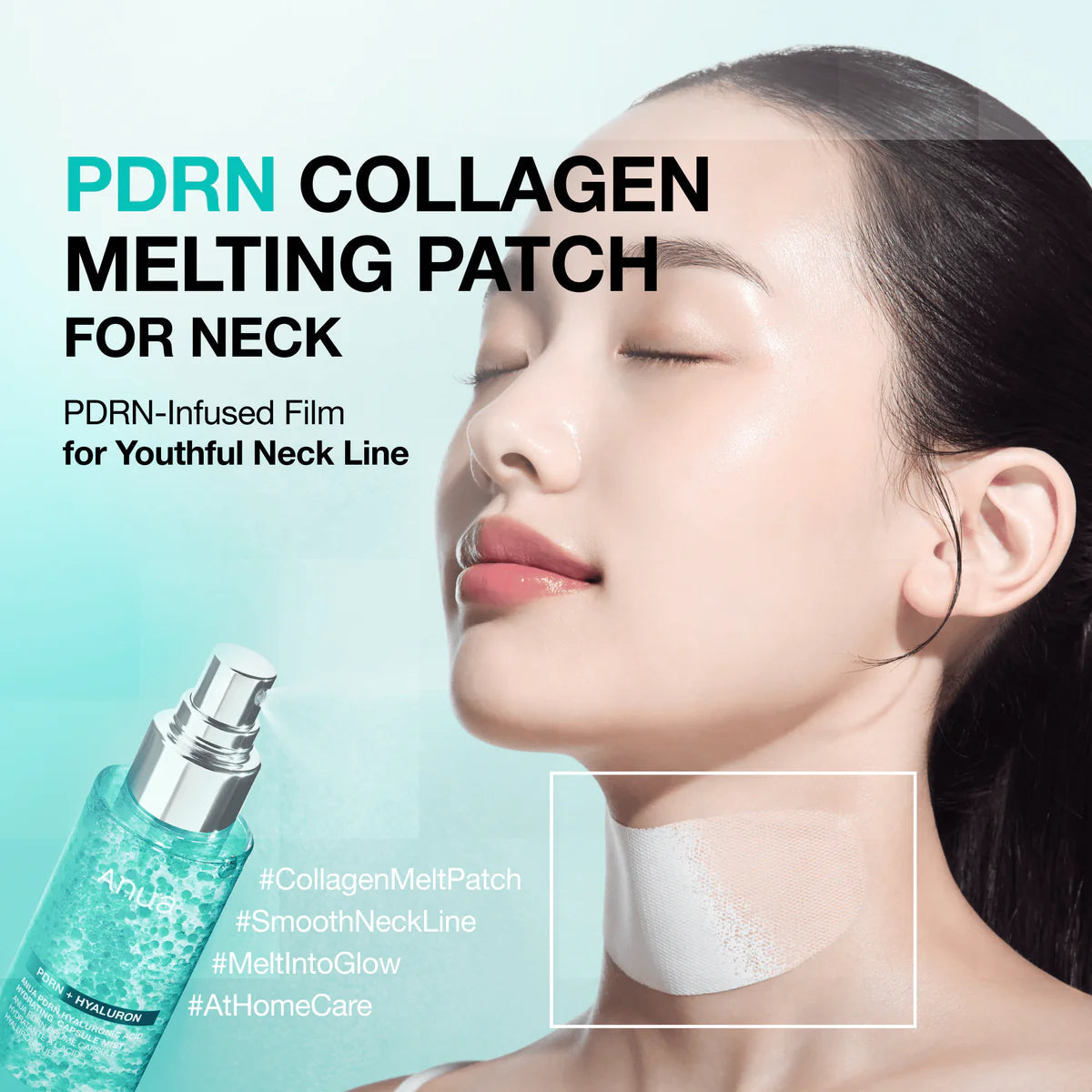 ANUA – PDRN Collagen Melting Neck Patch (4ea) – papildomas vaizdas 3
