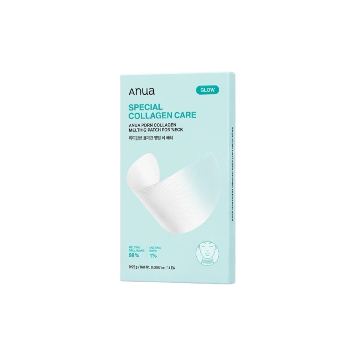 ANUA – PDRN Collagen Melting Neck Patch (4ea)