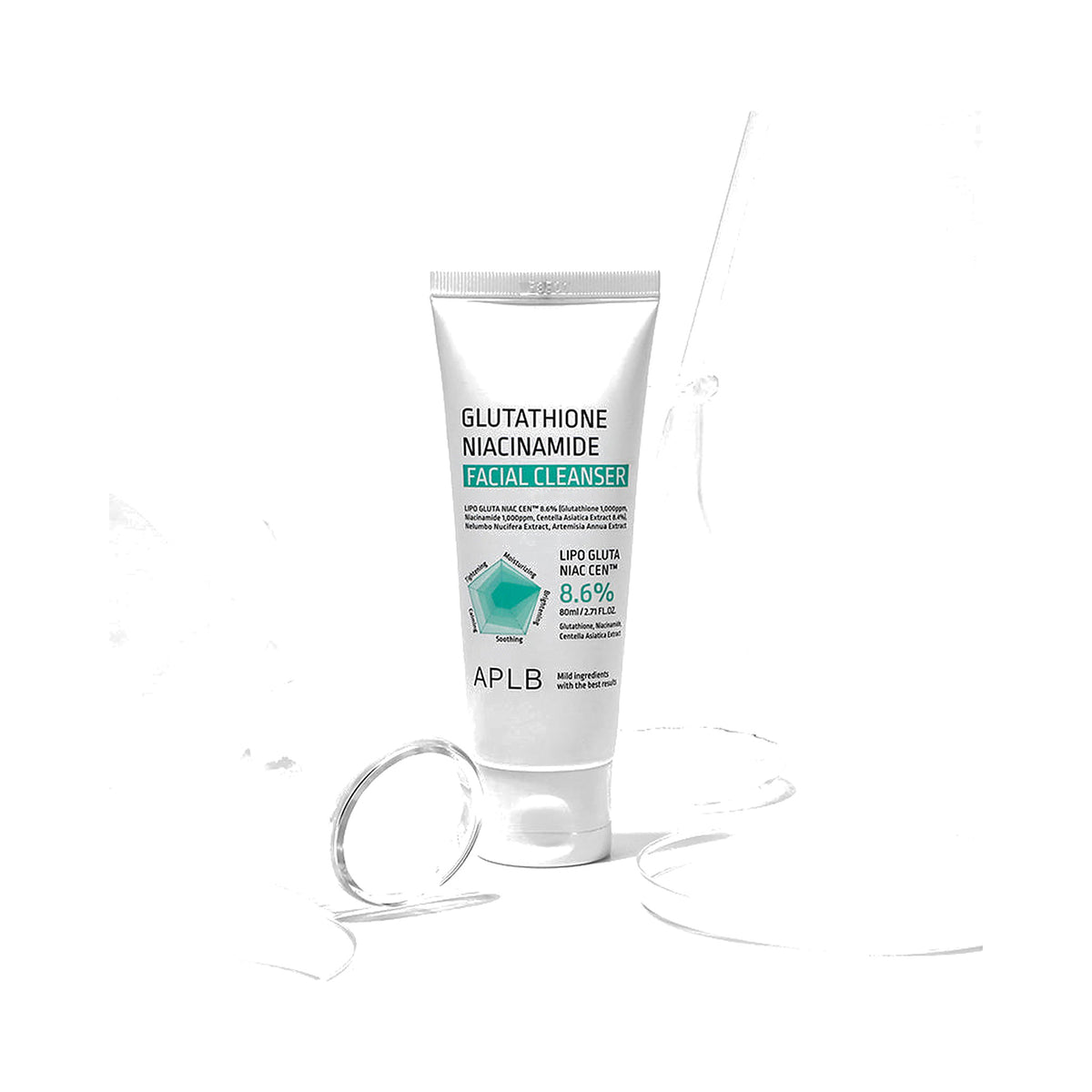 APLB Glutathione Niacinamide Facial Cleanser, 80ml