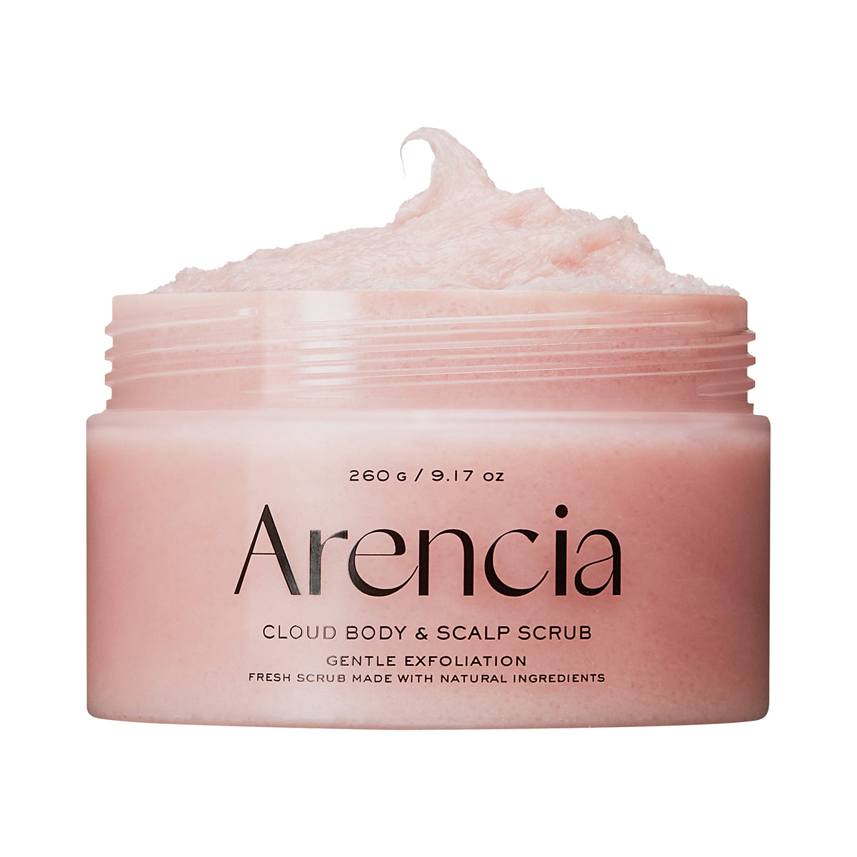 Arencia Fresh Cloud Body & Scalp Scrub Lavender & Pear, 260 g