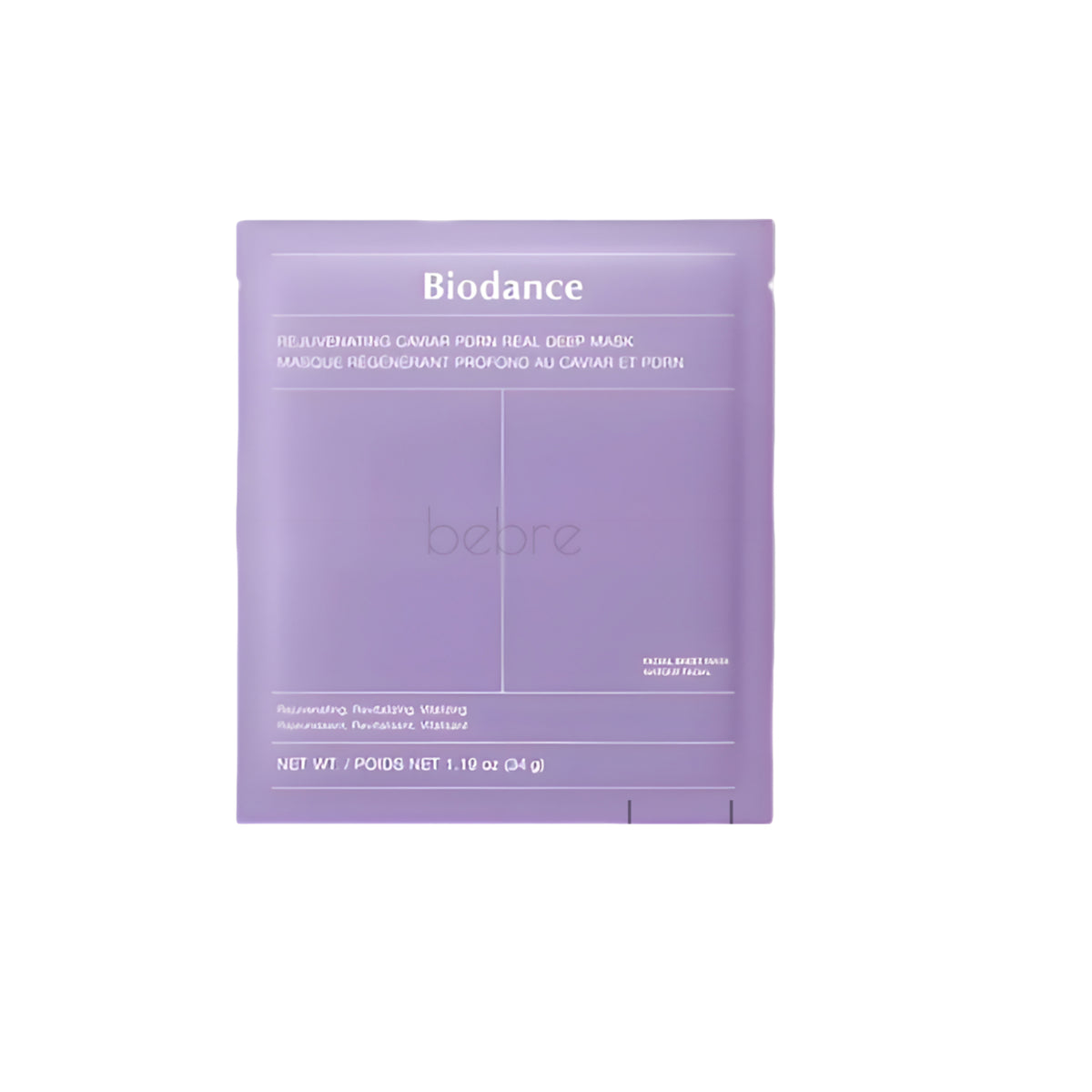 Biodance Rejuvenating Caviar PDRN Real Deep Mask, 34g