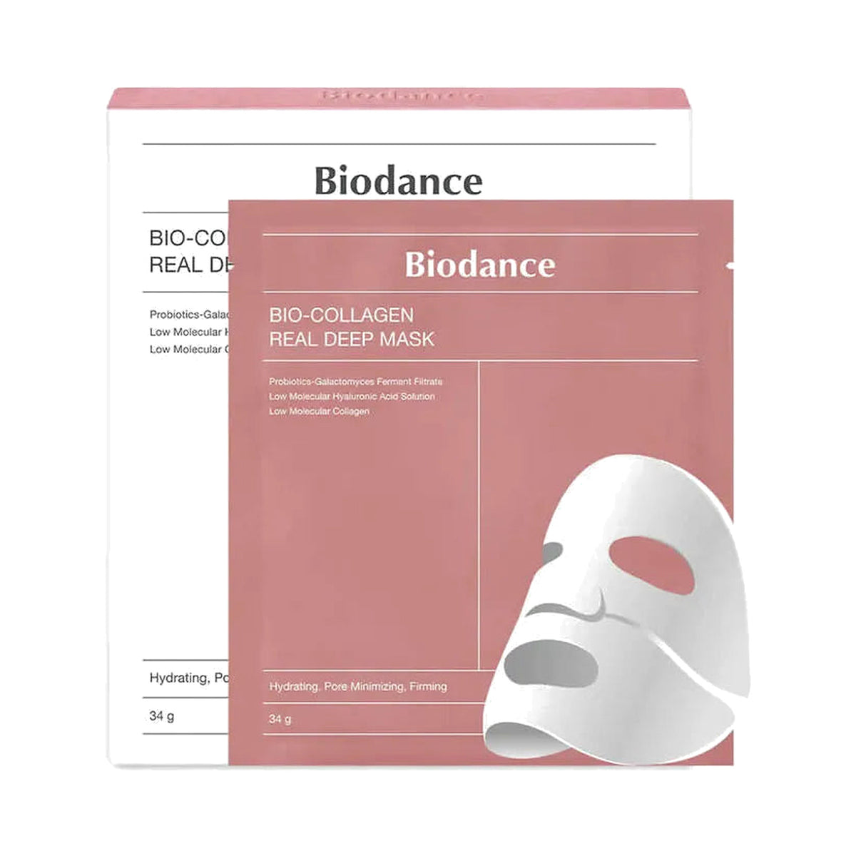 Biodance – Bio Collagen-Real Deep Mask 4 Sheets x 1.19 oz, 34g