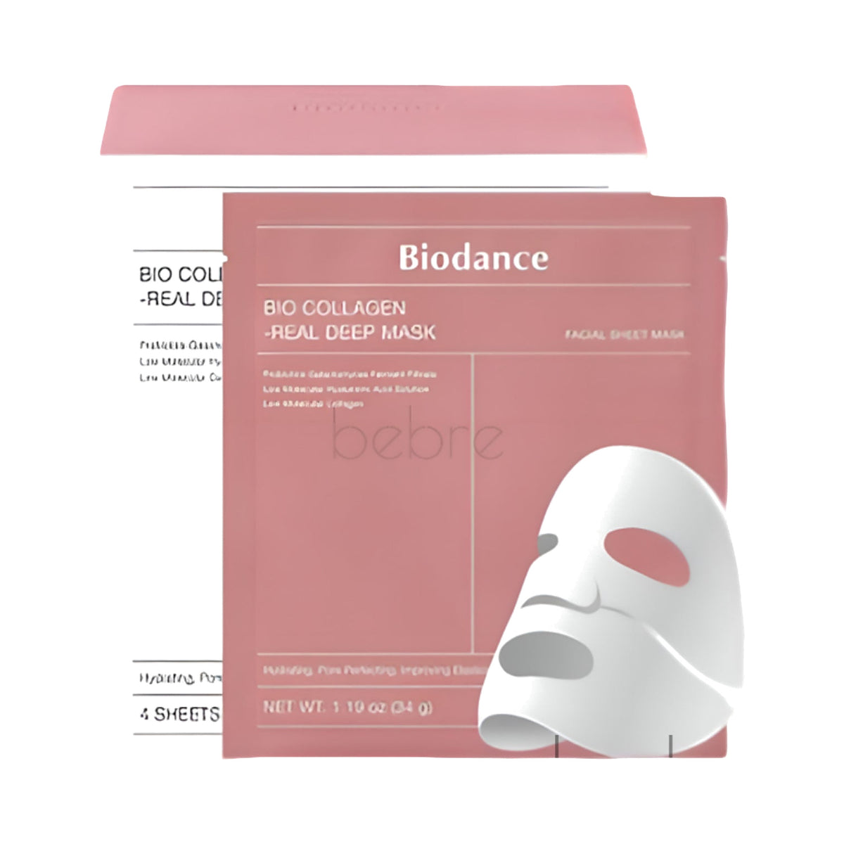 Biodance Bio Collagen Real Deep Mask, 34g×4pcs