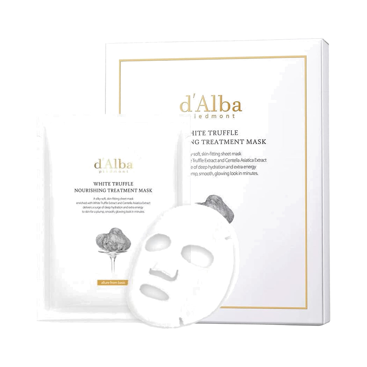 d'Alba - White Truffle Nourishing Treatment Mask, 25ml*5ea