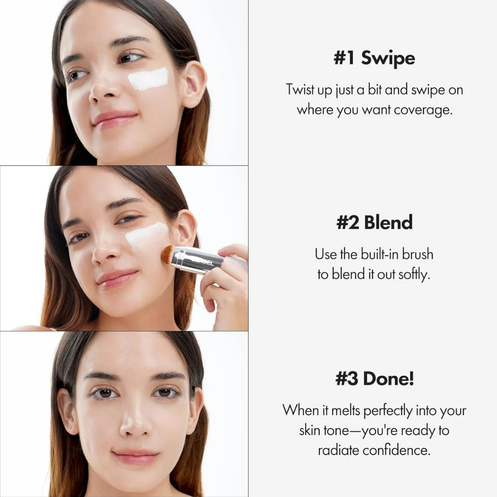 ELROEL – Blanc Cover Cream Stick, V 202 Natural, 13g – papildomas vaizdas 4