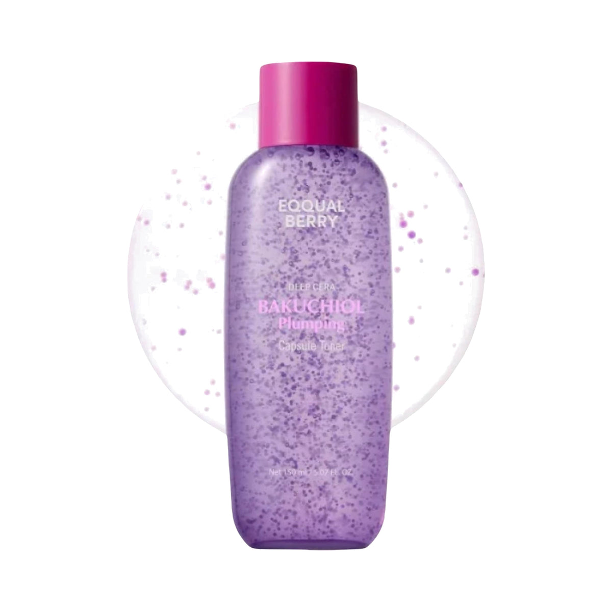 Eqqualberry Bakuchiol Plumping Capsule Toner Deep Cera, 150 ml