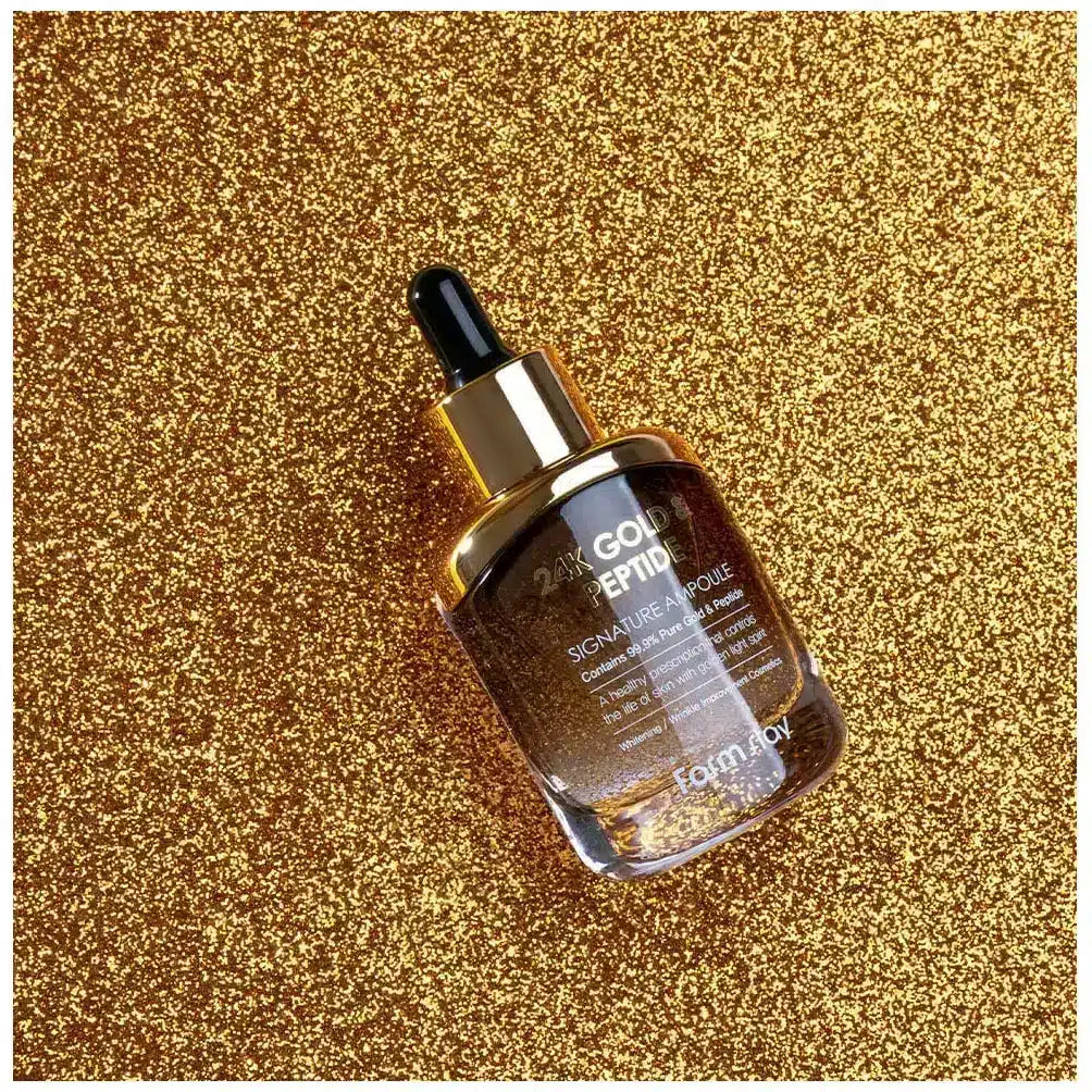Farmstay – Ampoule Serum with 24K Gold and Peptides - 35ml – papildomas vaizdas 4