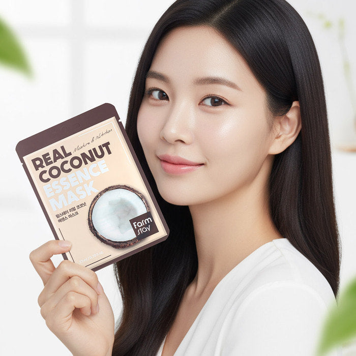 Farmstay – Real Coconut Essence Sheet Mask - 23ml – papildomas vaizdas 3