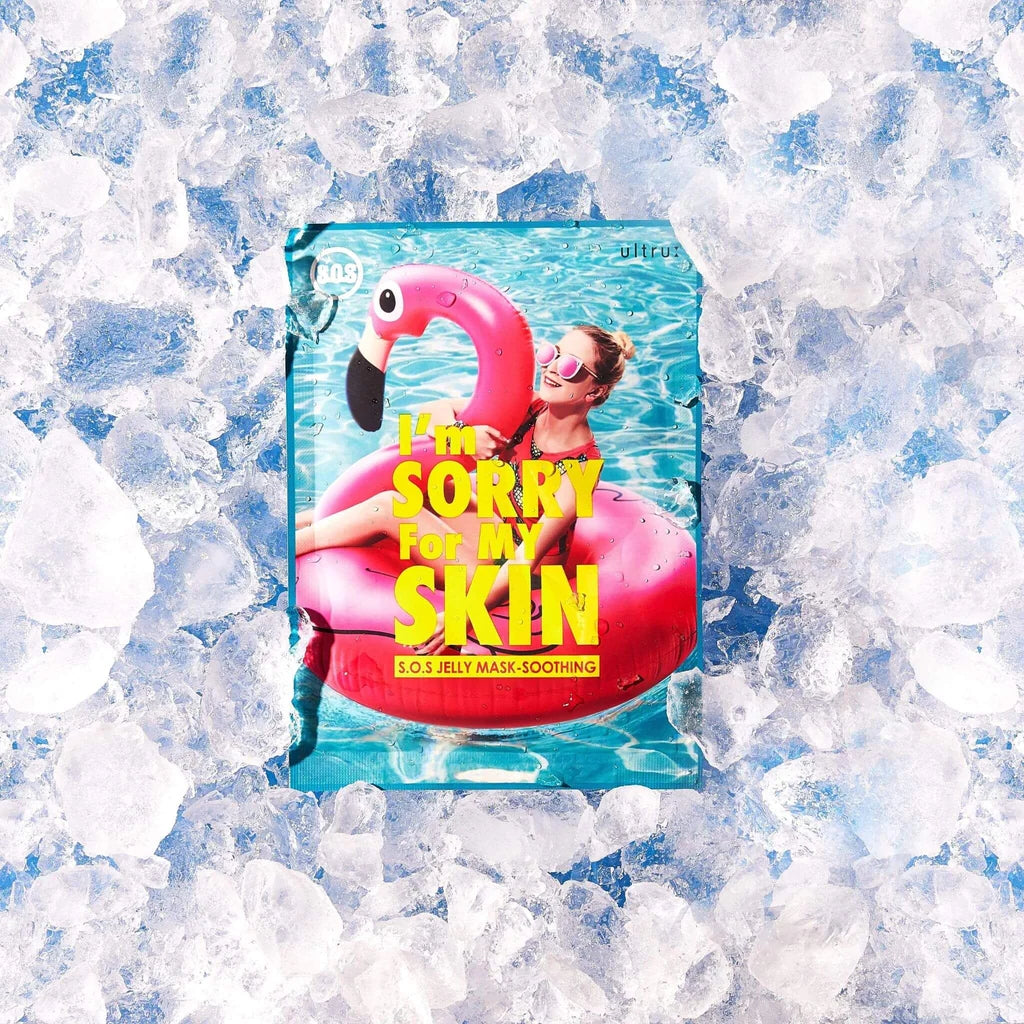 I'm Sorry for My Skin – S.0.S Jelly Mask -Soothing, 33ml, 1 piece – papildomas vaizdas 3