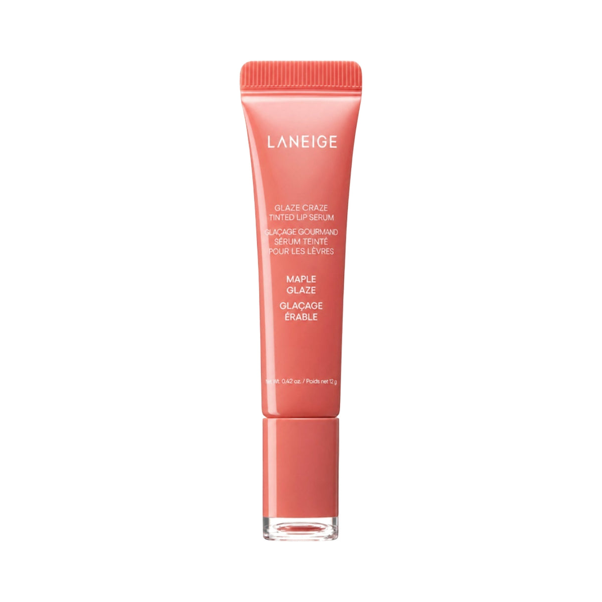 LANEIGE Glaze Craze Tinted Lip Serum Maple Glaze, 12g
