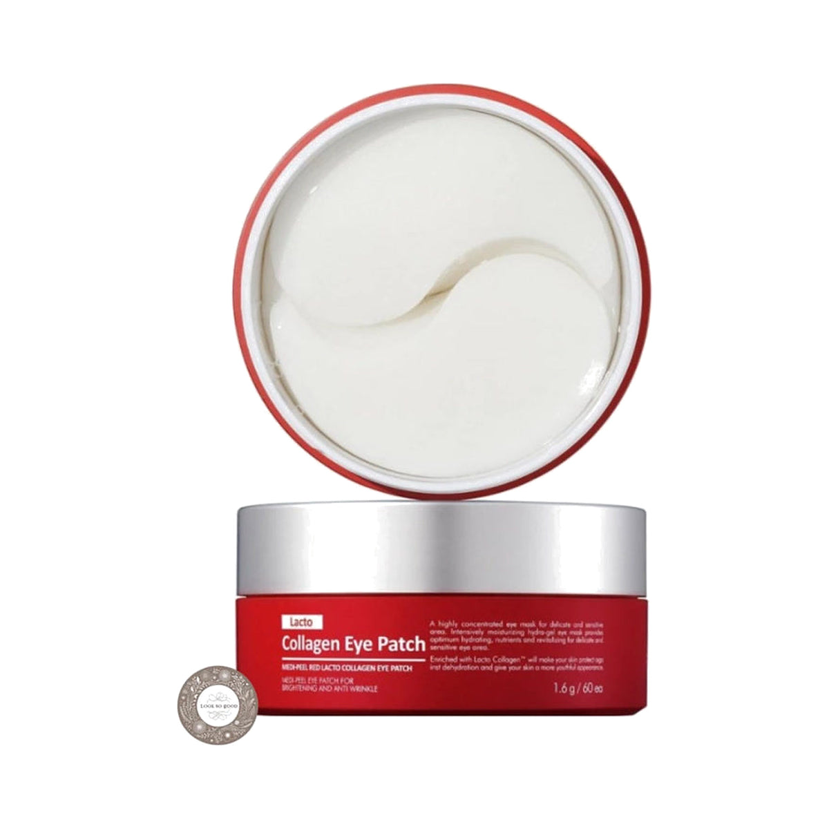 Medi-Peel – Red Lactocollagen Eye Pads, 60 patches