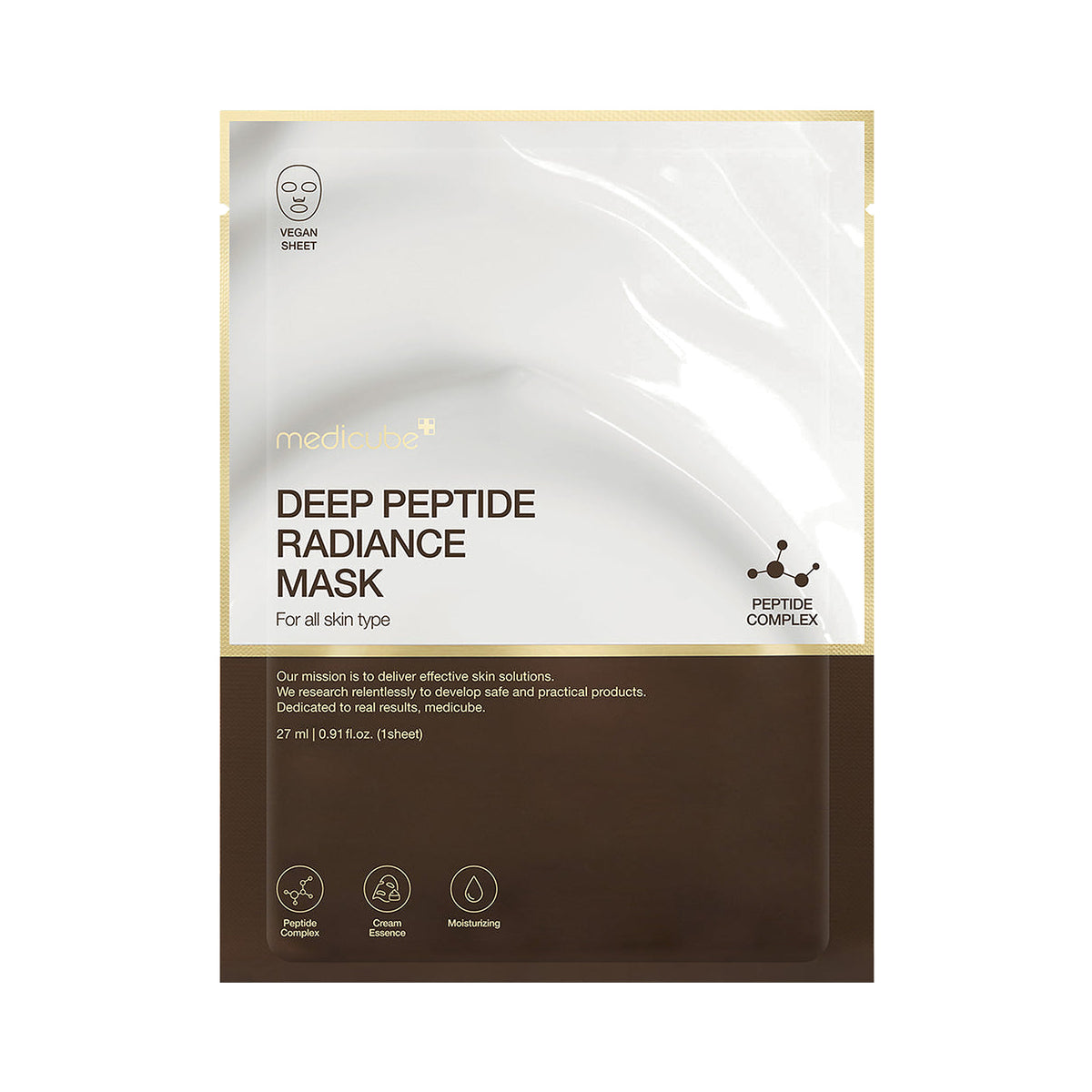 Medicube – Deep Peptide Radiance Mask, 27ml