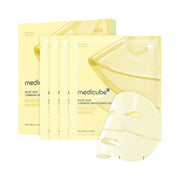Medicube Kojic Acid & Turmeric Brightening Gel Mask, 4×28g