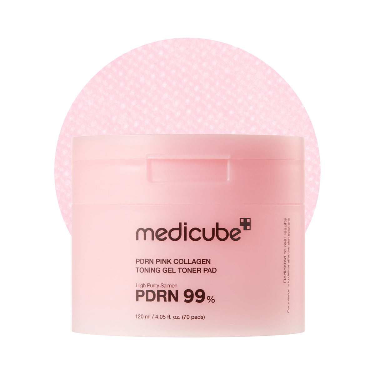 Medicube – PDRN Pink Collagen Toning Gel Toner Pad, 120ml (70pcs)