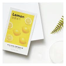 Missha – Airy Fit Sheet Mask - Lemon, 19g – papildomas vaizdas 2