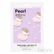 MISSHA Airy Fit Sheet Mask Pearl, 1 vnt.
