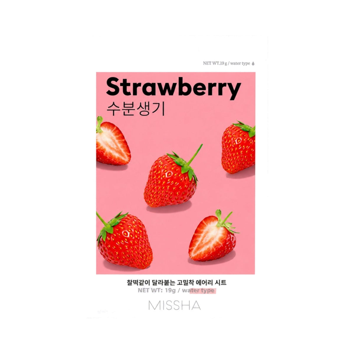 MISSHA Airy Fit Sheet Mask Strawberry, 19g
