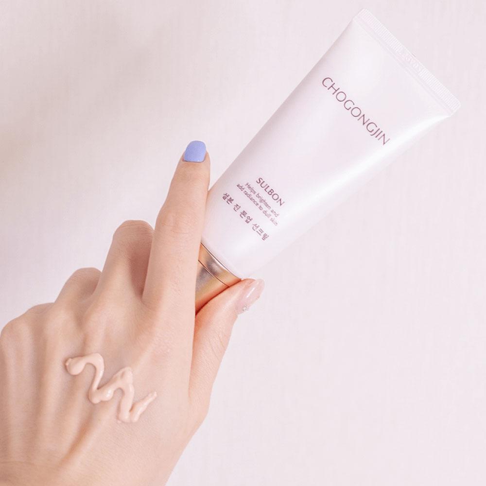 MISSHA – CHOGONGJIN Sulbon Jin Tone-Up Sunscreen SPF50+, 50ml – papildomas vaizdas 3