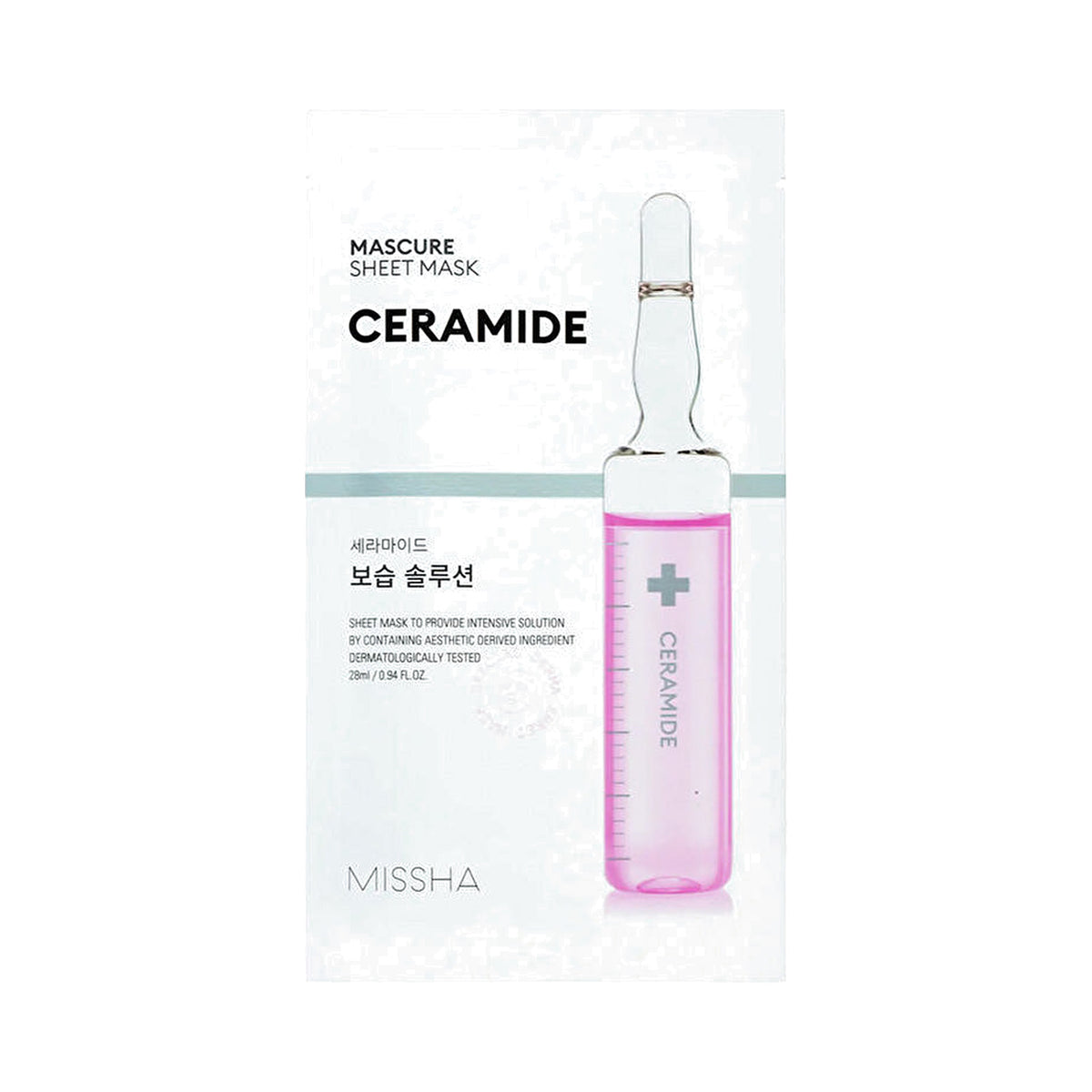 MISSHA Mascure Solution Sheet Mask Barrier Ceramide, 28ml