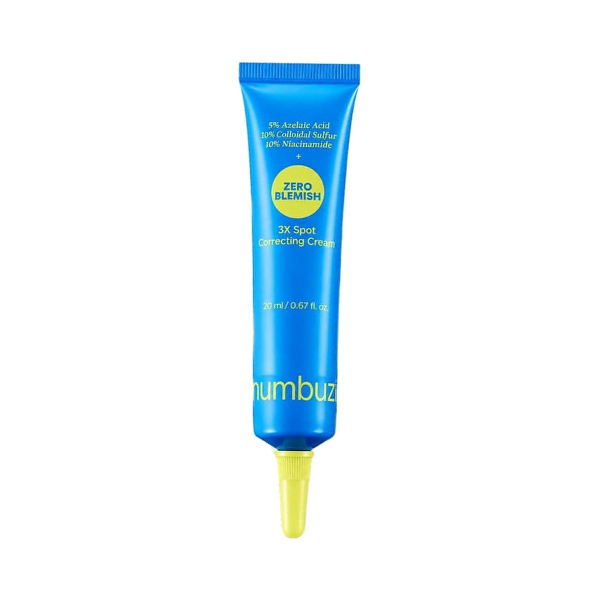 Numbuzin – Zero Blemish 3X Spot Correcting Cream, 20ml