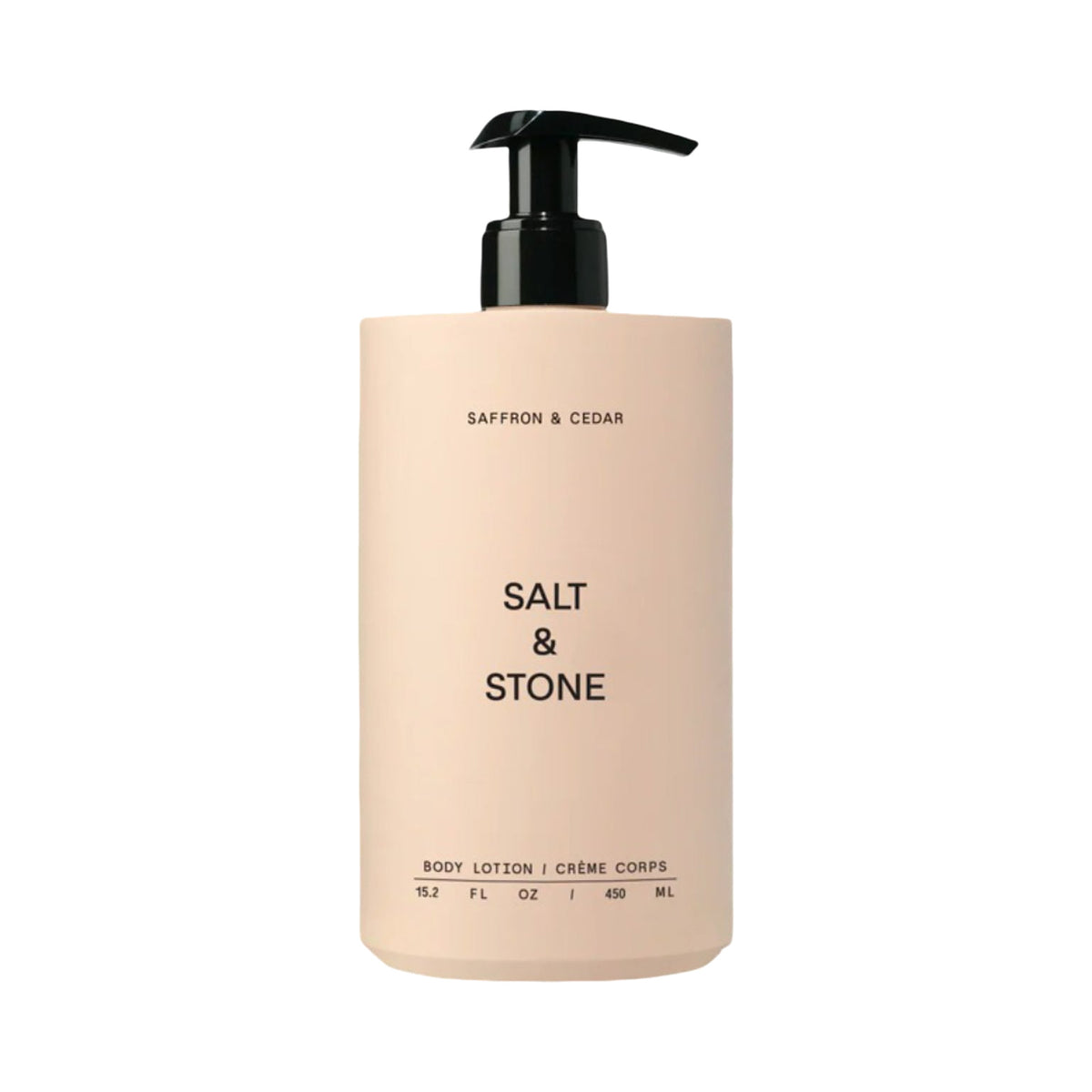 Salt & Stone Body Lotion Saffron & Cedar, 450ml