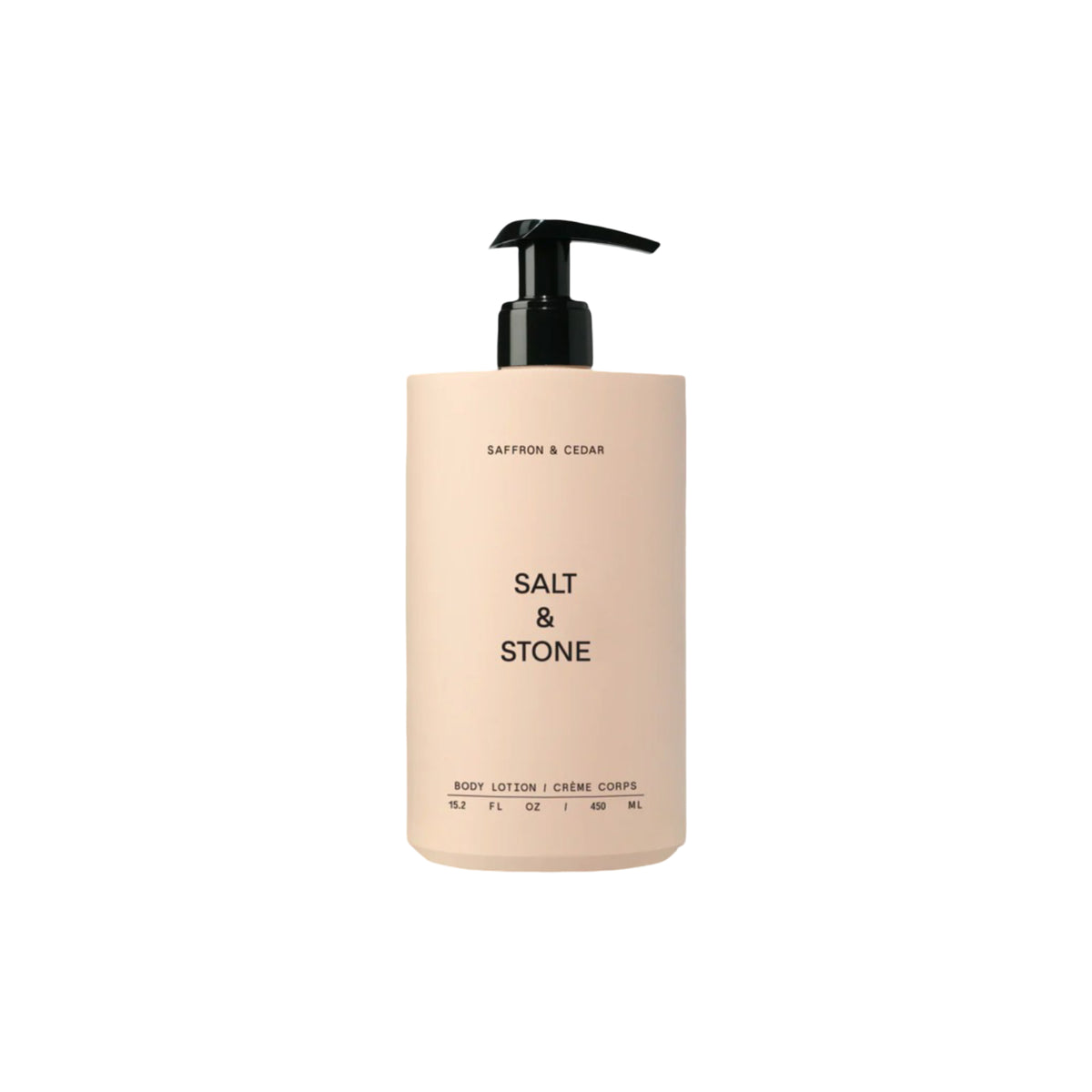 Salt & Stone Body Lotion Saffron & Cedar, 450ml