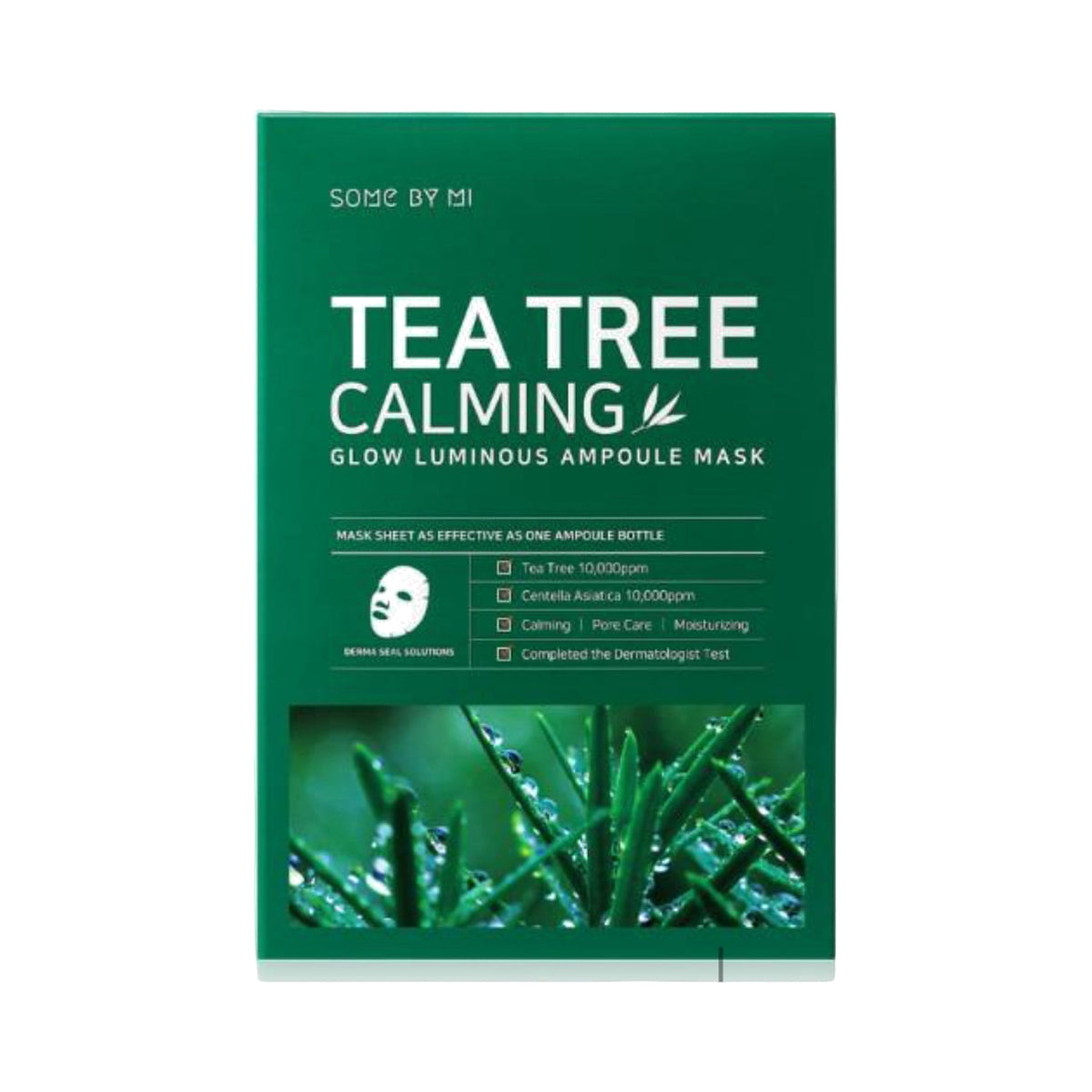 SOME BY MI 30 Days Tea Tree Calming Ampoule Mask, 25g