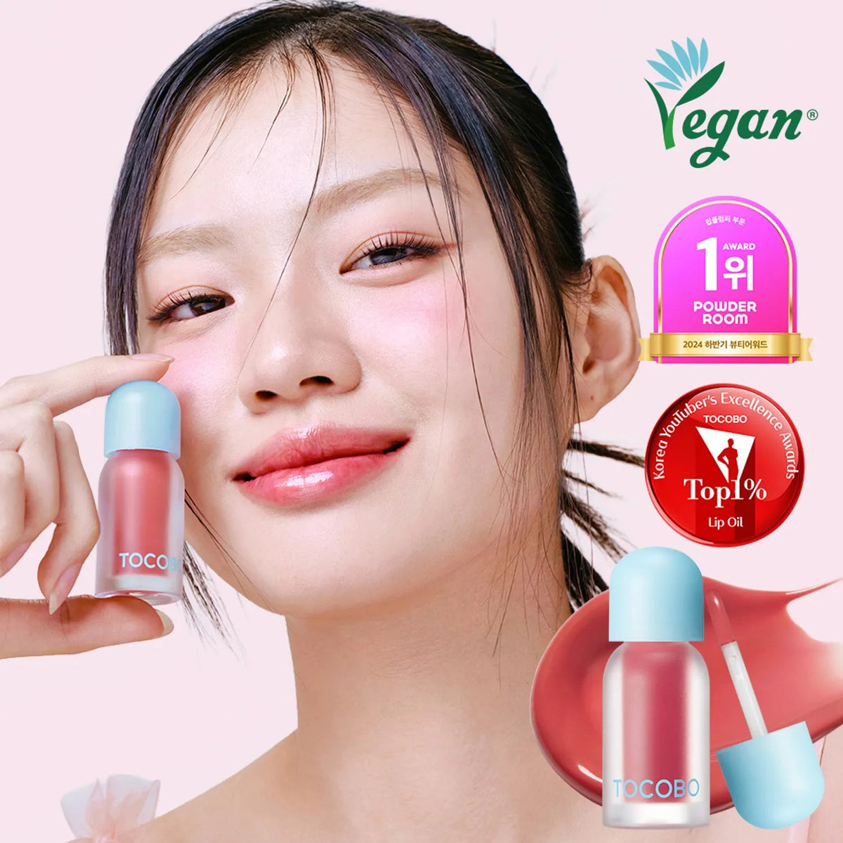 TOCOBO – Juicy Berry Plumping Lip Oil, 14 Peach Nectar – papildomas vaizdas 3