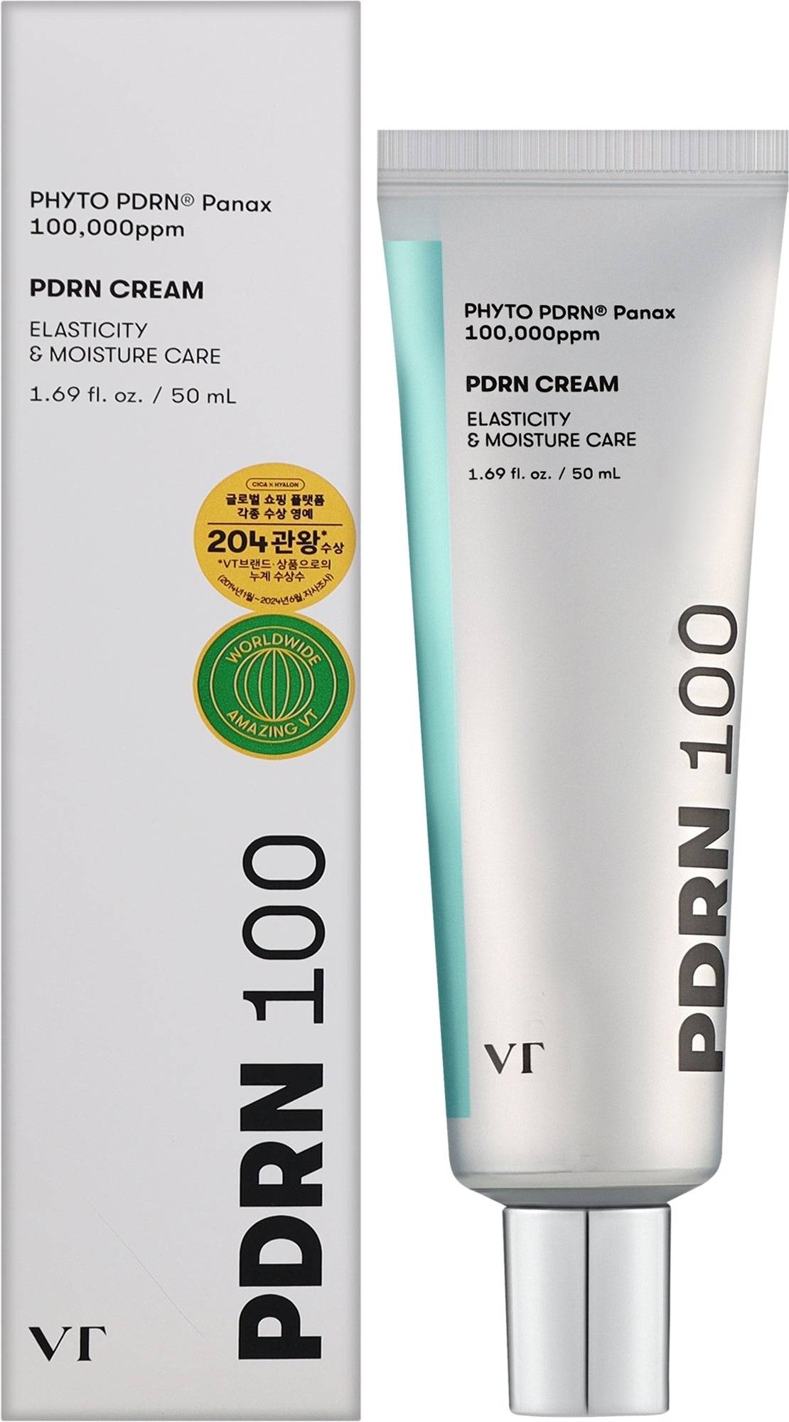 VT Cosmetics – PDRN Cream 100 Elasticity & Moisture Care, 50ml – papildomas vaizdas 2