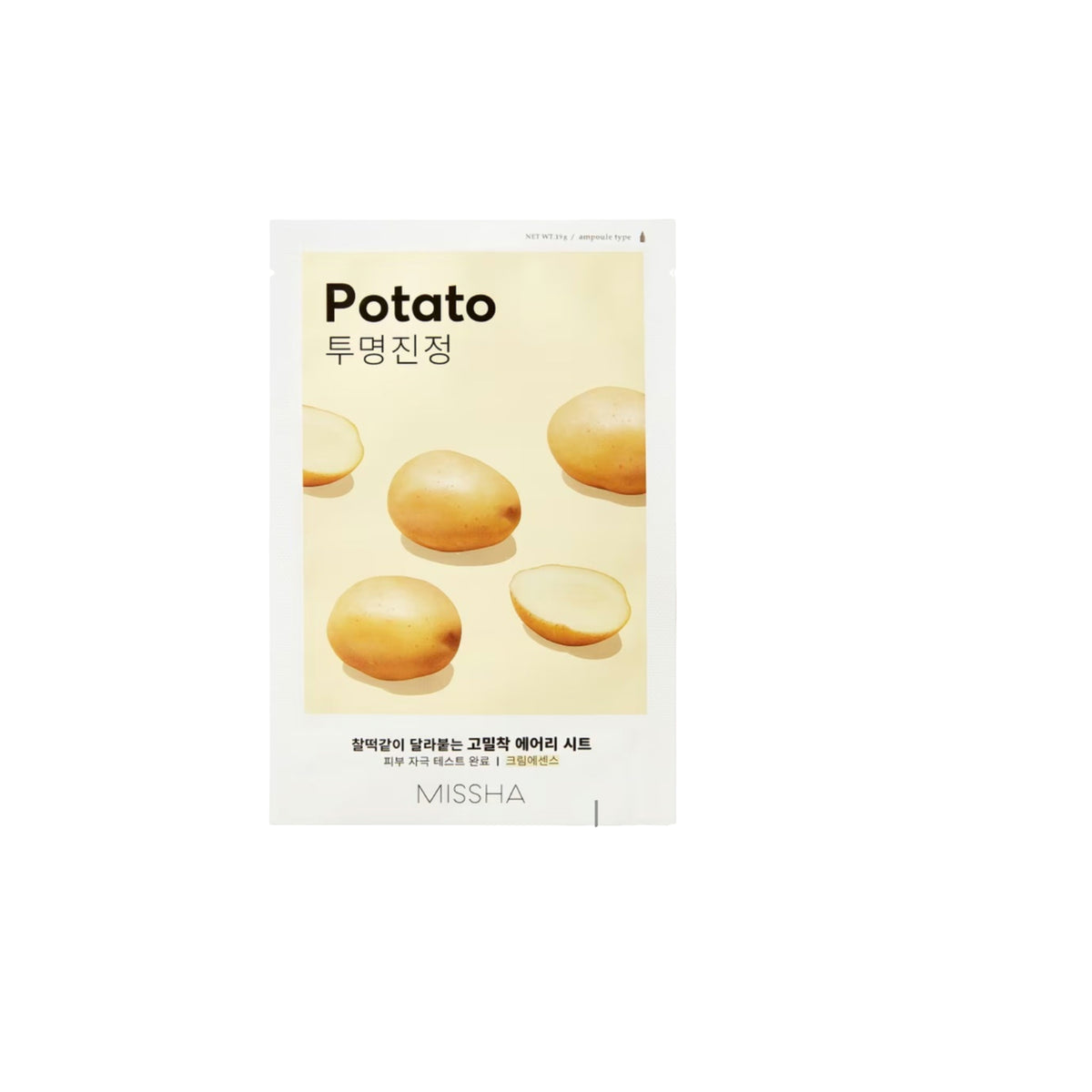 MISSHA Airy Fit Sheet Mask Potato, 19g