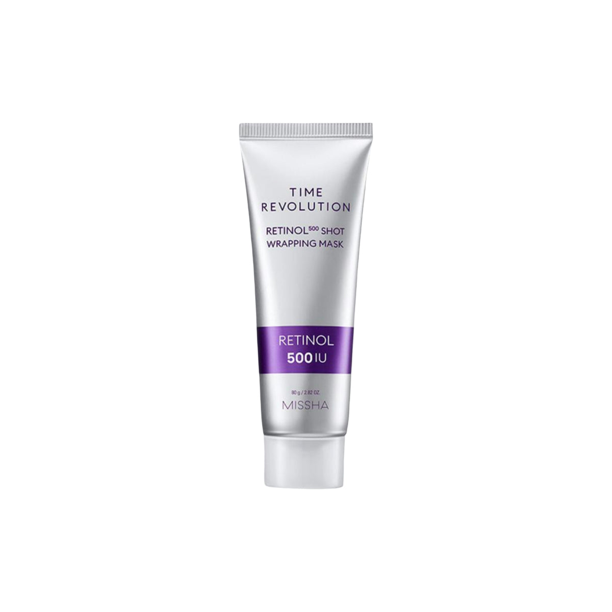 MISSHA Time Revolution Retinol 500 Shot Wrapping Mask, 80g