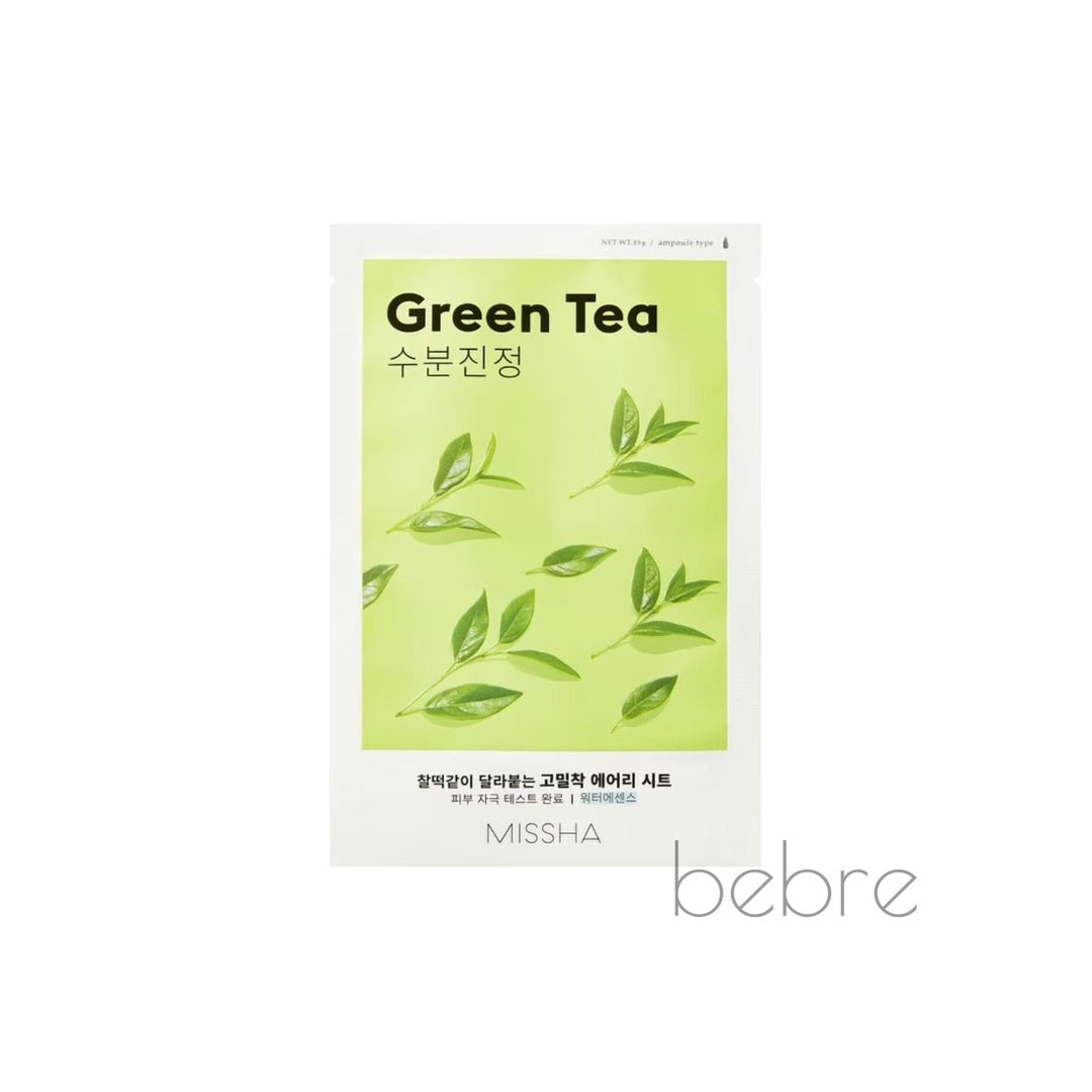 MISSHA Airy Fit Sheet Mask Green Tea, 19g