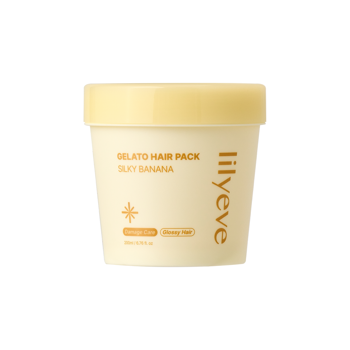Lilyeve – Gelato Hair Pack Silky Banana, 200ml – papildomas gamintojo vaizdas