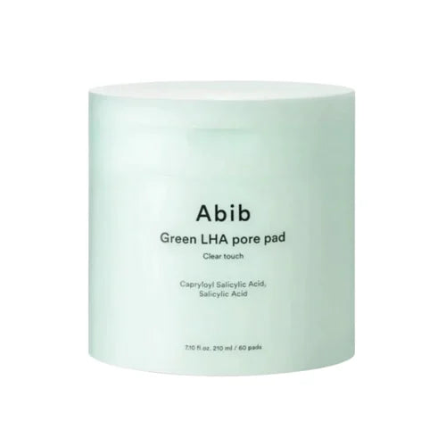 Abib – Green LHA Pore Pad Clear Touch, 60 pads, 210ml