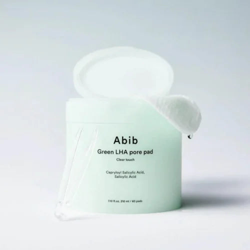 Abib – Green LHA Pore Pad Clear Touch, 60 pads, 210ml