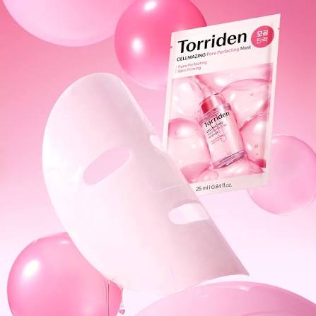 Torriden – Cellmazing Low Molecular Collagen Pore Perfecting Mask, 1 sheet