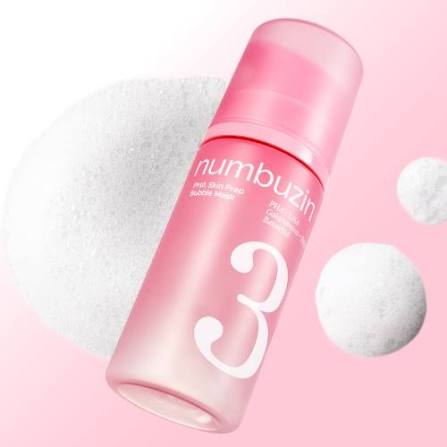 Numbuzin – No.3 PHA Skin Prep Bubble Mask, 90ml