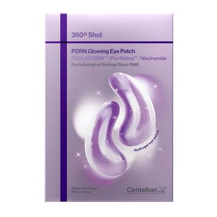 Centellian24 - 360º Shot PDRN Glowing Eye Patch, 6 pairs