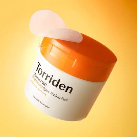 Torriden – Cellmazing Vita-C Brightening Blemish Toning Pad, 175ml (70 pads)