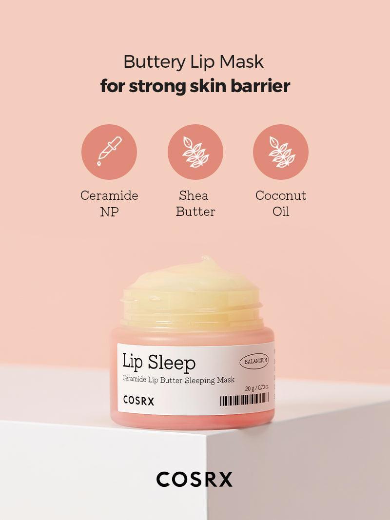 COSRX – Balancium Ceramide Lip Butter Sleeping Mask, 20g – papildomas gamintojo vaizdas